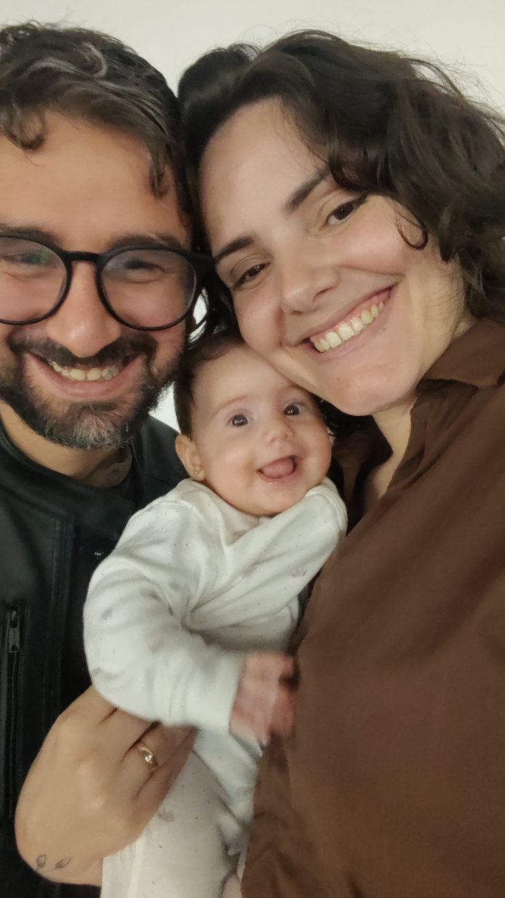 Família acompanhada pela Nosso Ventre