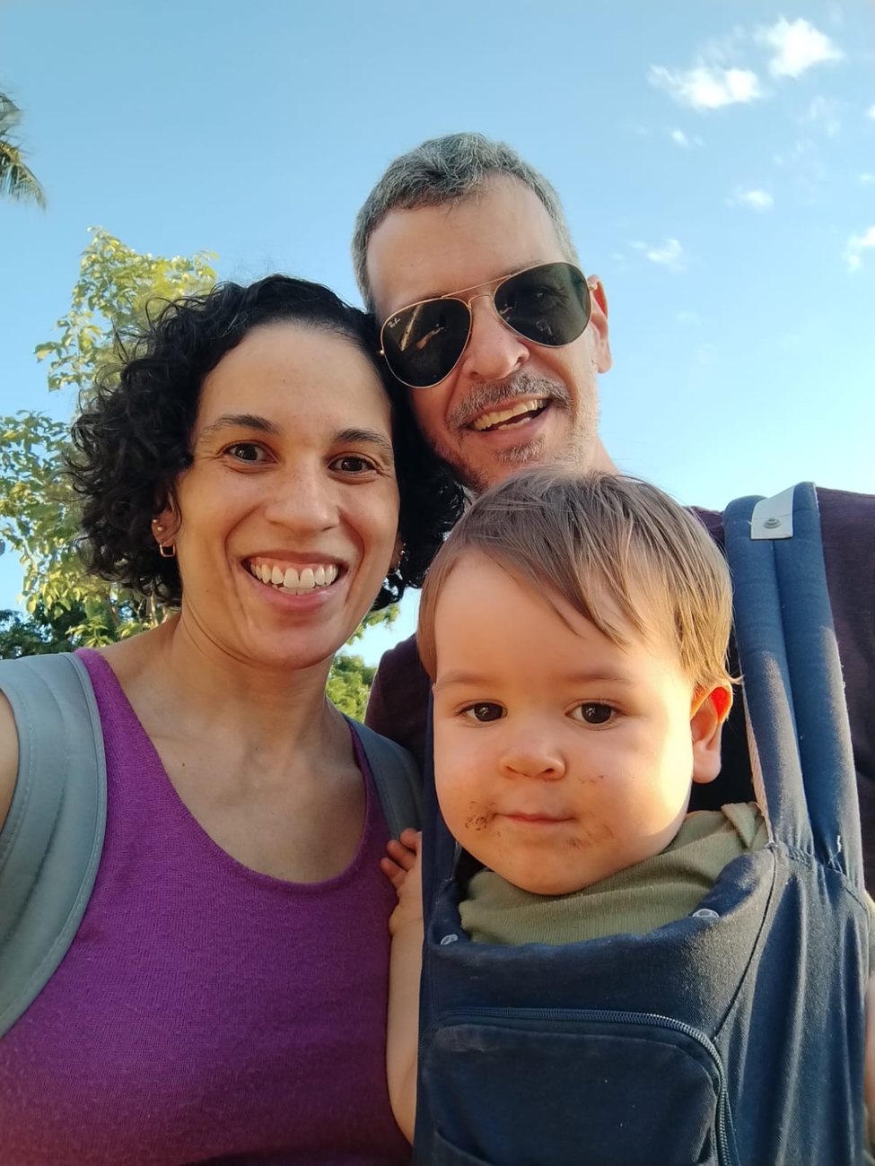 Família acompanhada pela Nosso Ventre